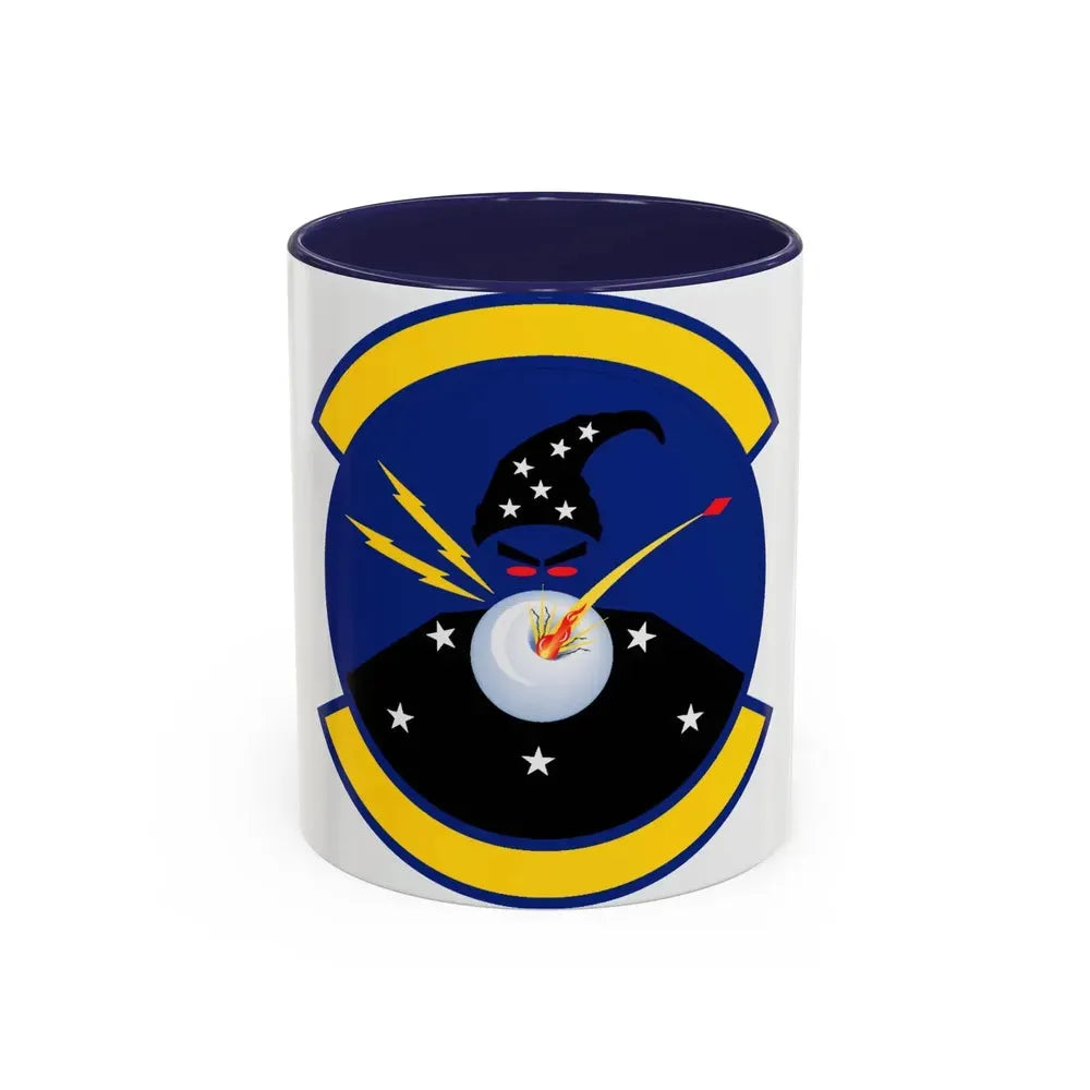 411 Flight Test Squadron AFMC (U.S. Air Force) Accent Coffee Mug 11oz Navy - Go Mug Yourself