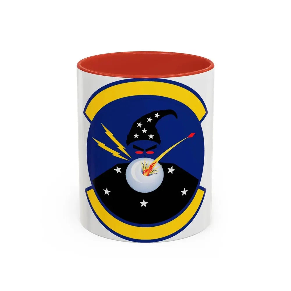 411 Flight Test Squadron AFMC (U.S. Air Force) Accent Coffee Mug 11oz Red - Go Mug Yourself