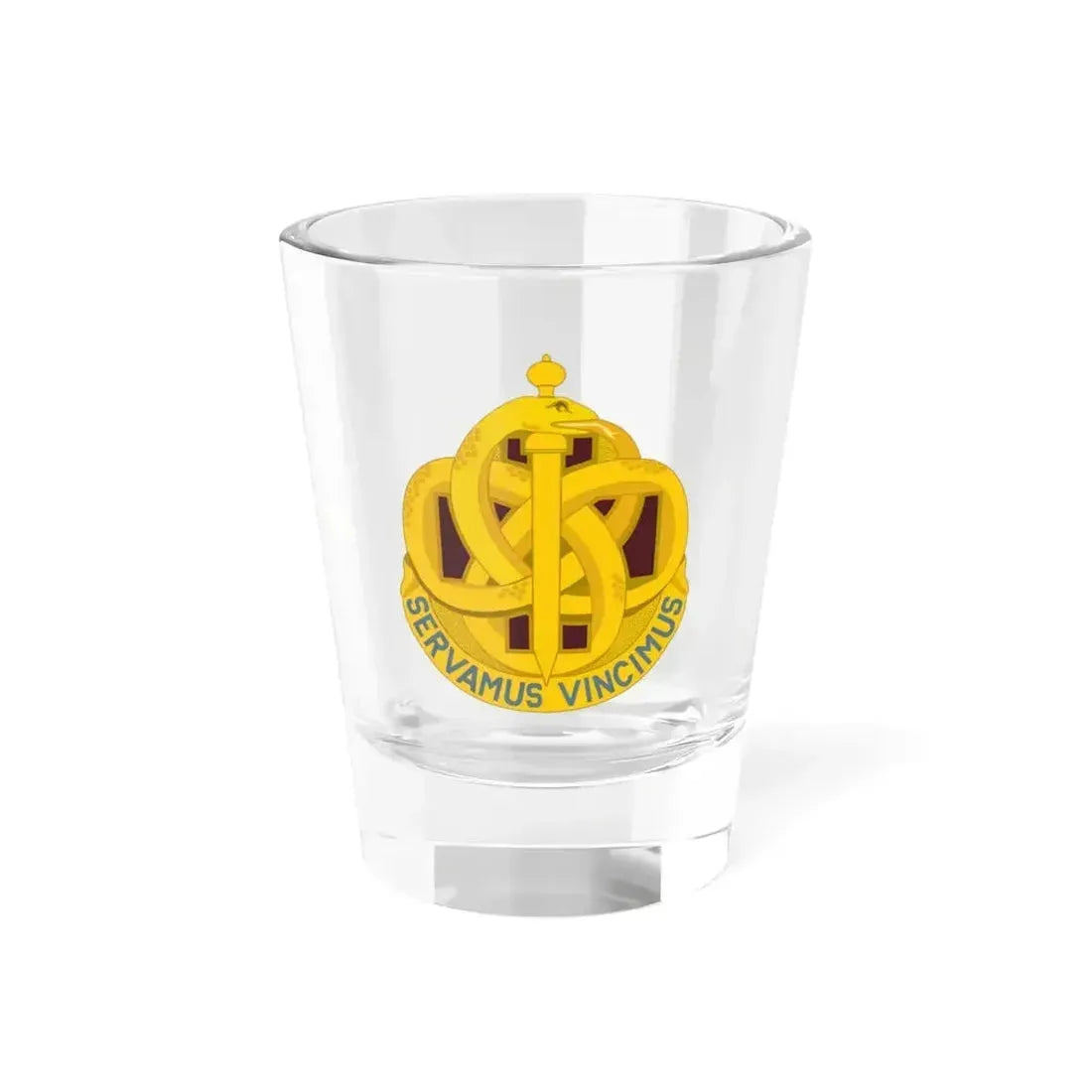 411 Hospital Center (U.S. Army) Shot Glass 1.5oz 1.5oz - Go Mug Yourself