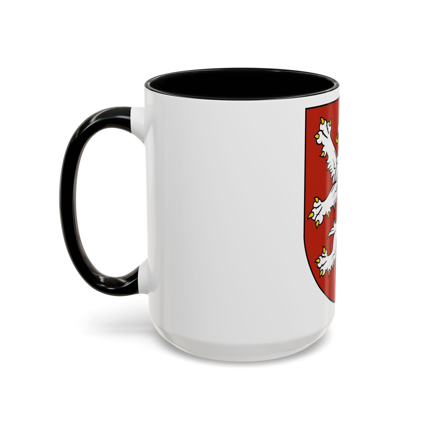 Small coat of arms of the Czech Republic - Accent Coffee Mug