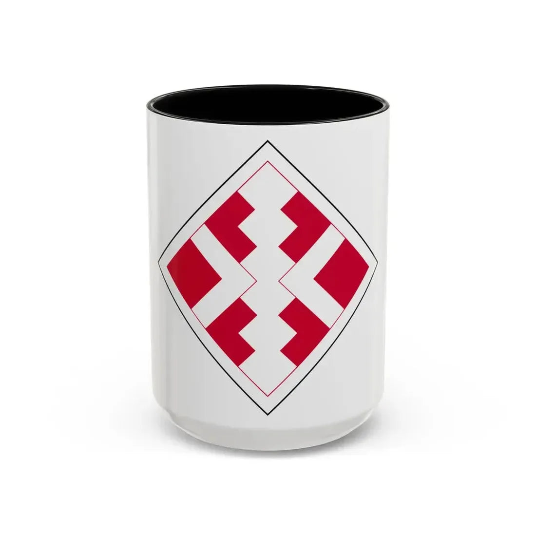 411th Engineer Brigade (U.S. Army) Accent Coffee Mug 15oz Black - Go Mug Yourself
