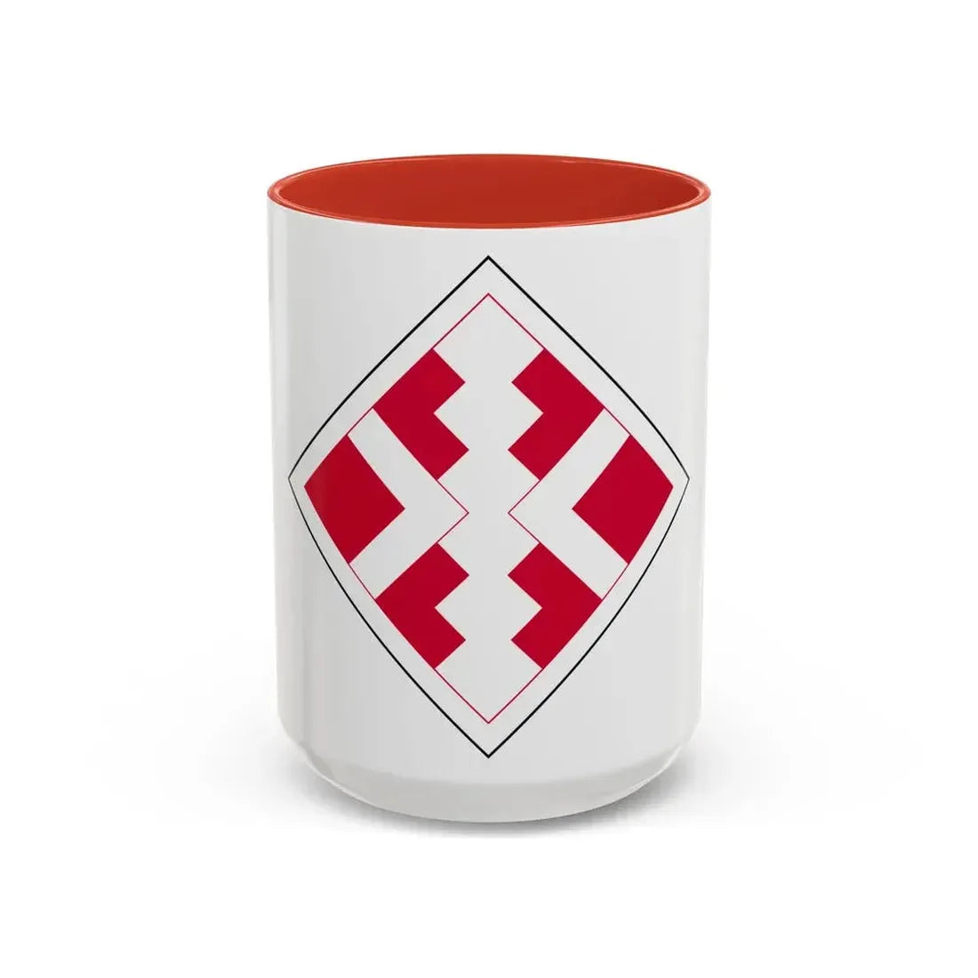 411th Engineer Brigade (U.S. Army) Accent Coffee Mug 15oz Red - Go Mug Yourself