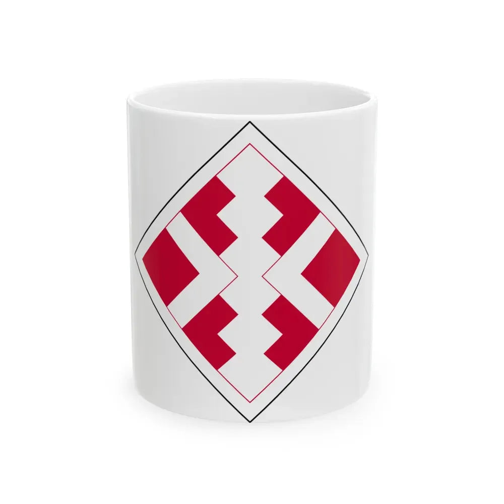 411th Engineer Brigade (U.S. Army) White Coffee Mug 11oz - Go Mug Yourself