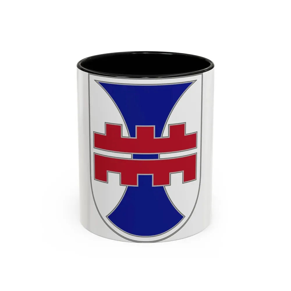 412 Engineer Command (U.S. Army) Accent Coffee Mug 11oz Black - Go Mug Yourself