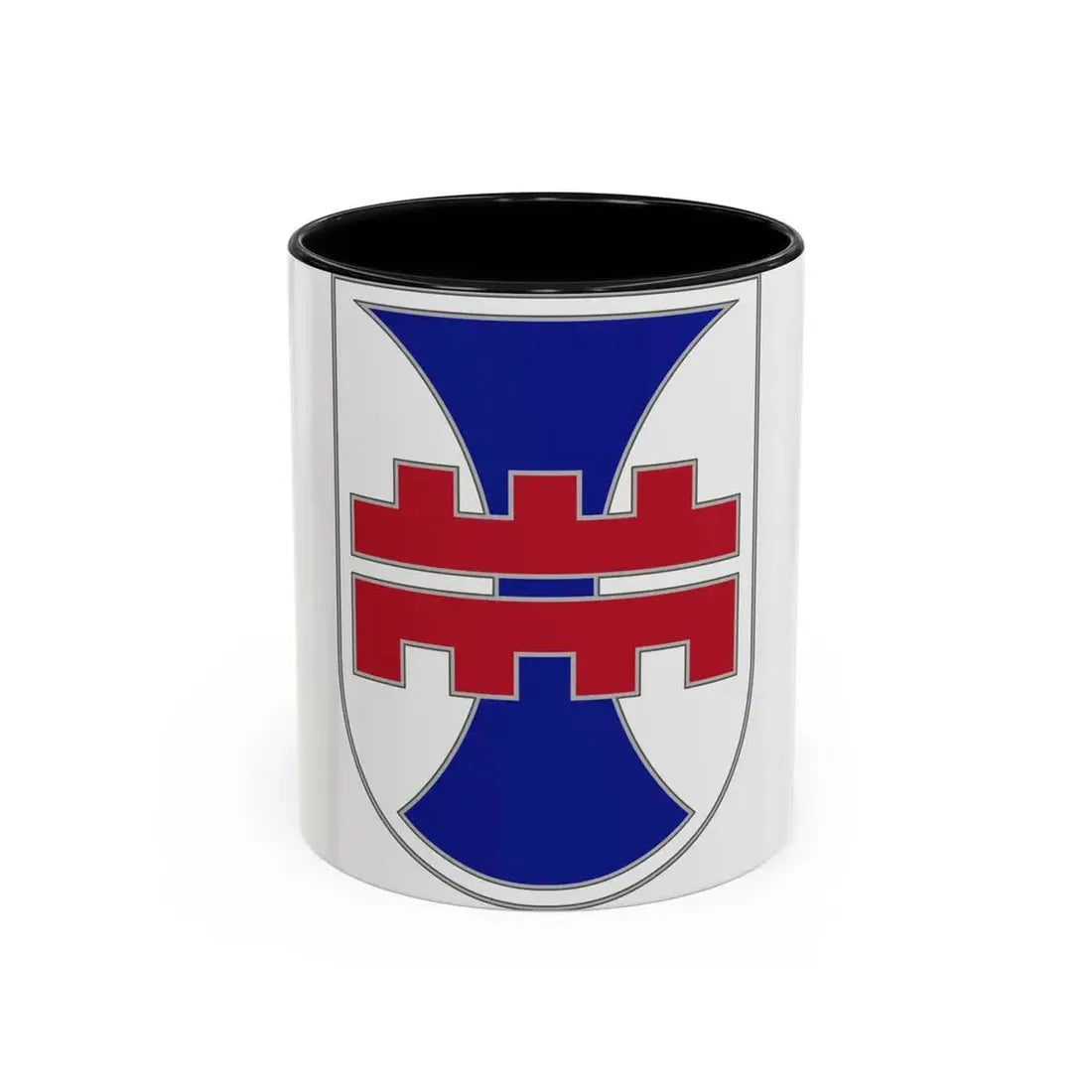 412 Engineer Command (U.S. Army) Accent Coffee Mug 11oz Black - Go Mug Yourself
