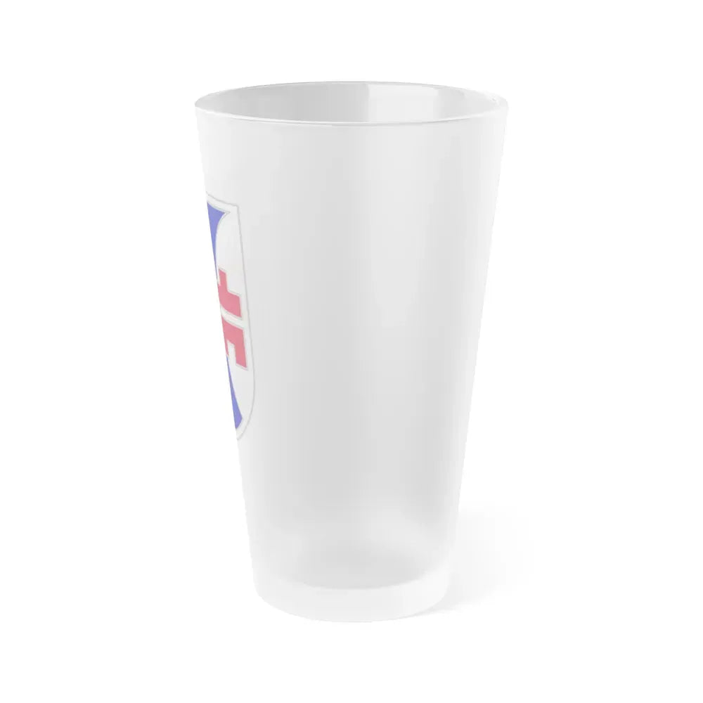 412 Engineer Command (U.S. Army) Frosted Pint Glass 16oz - Go Mug Yourself