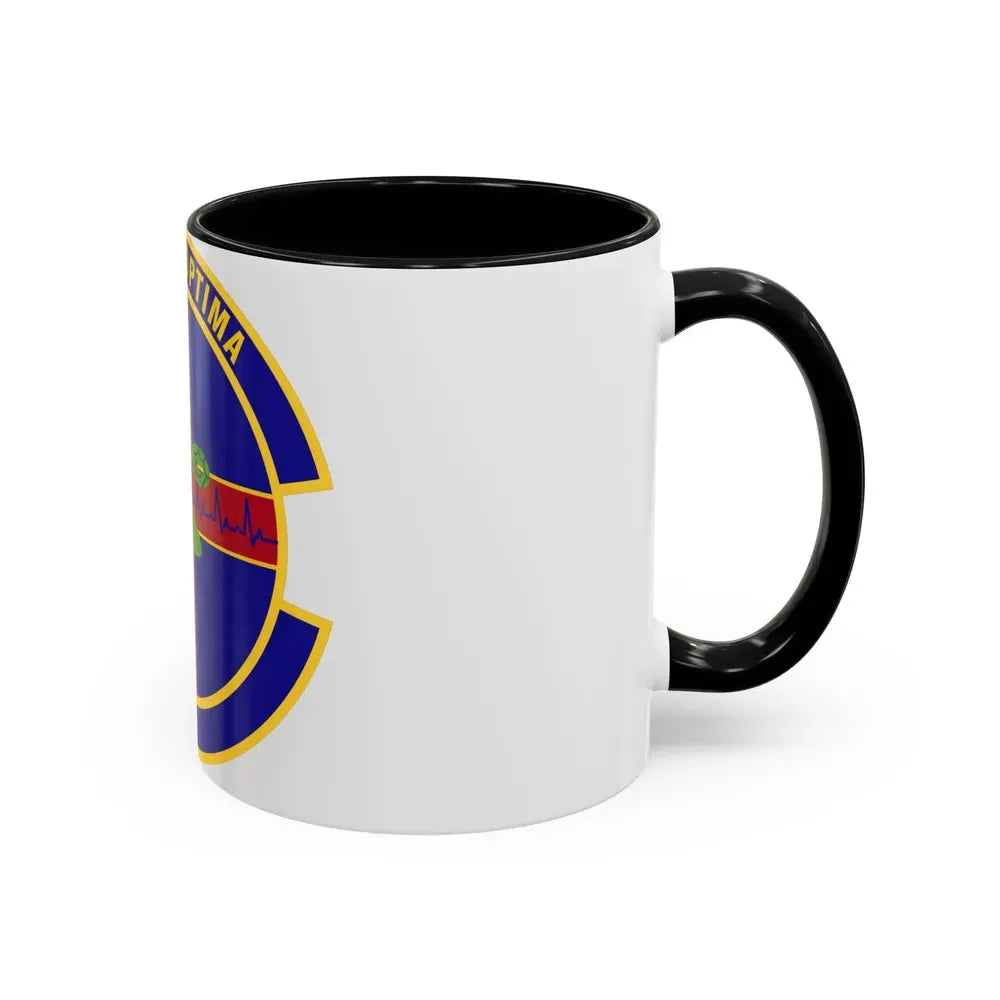 412 Healthcare Operations Squadron AFMC (U.S. Air Force) Accent Coffee Mug - Go Mug Yourself