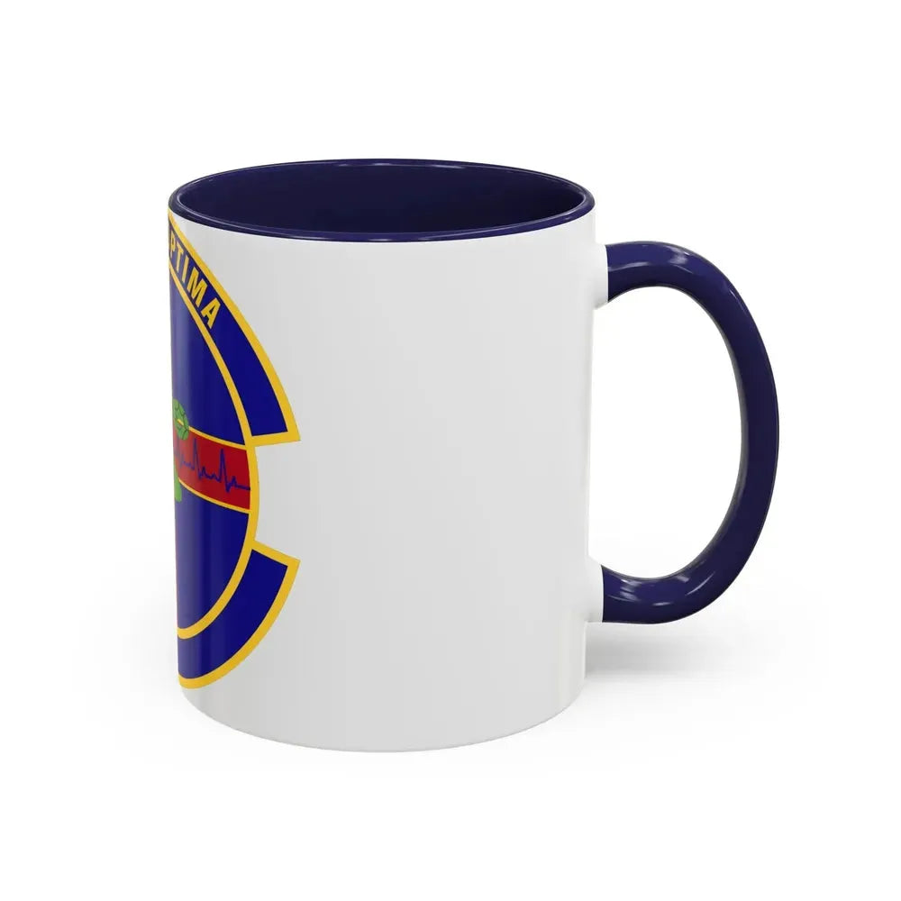 412 Healthcare Operations Squadron AFMC (U.S. Air Force) Accent Coffee Mug - Go Mug Yourself
