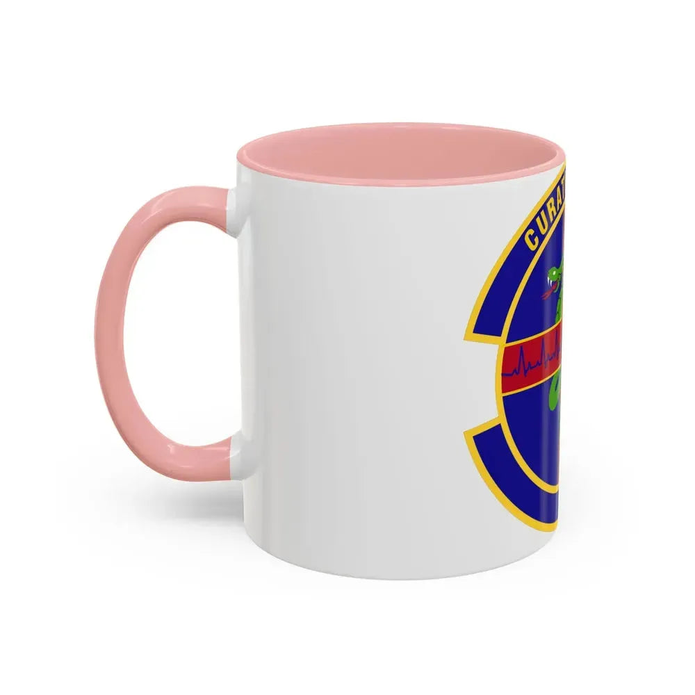 412 Healthcare Operations Squadron AFMC (U.S. Air Force) Accent Coffee Mug - Go Mug Yourself