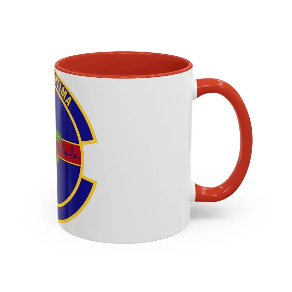 412 Healthcare Operations Squadron AFMC (U.S. Air Force) Accent Coffee Mug - Go Mug Yourself