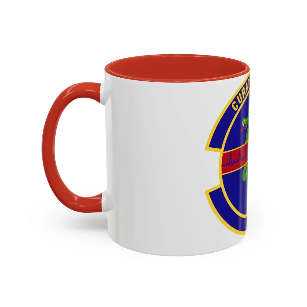 412 Healthcare Operations Squadron AFMC (U.S. Air Force) Accent Coffee Mug - Go Mug Yourself