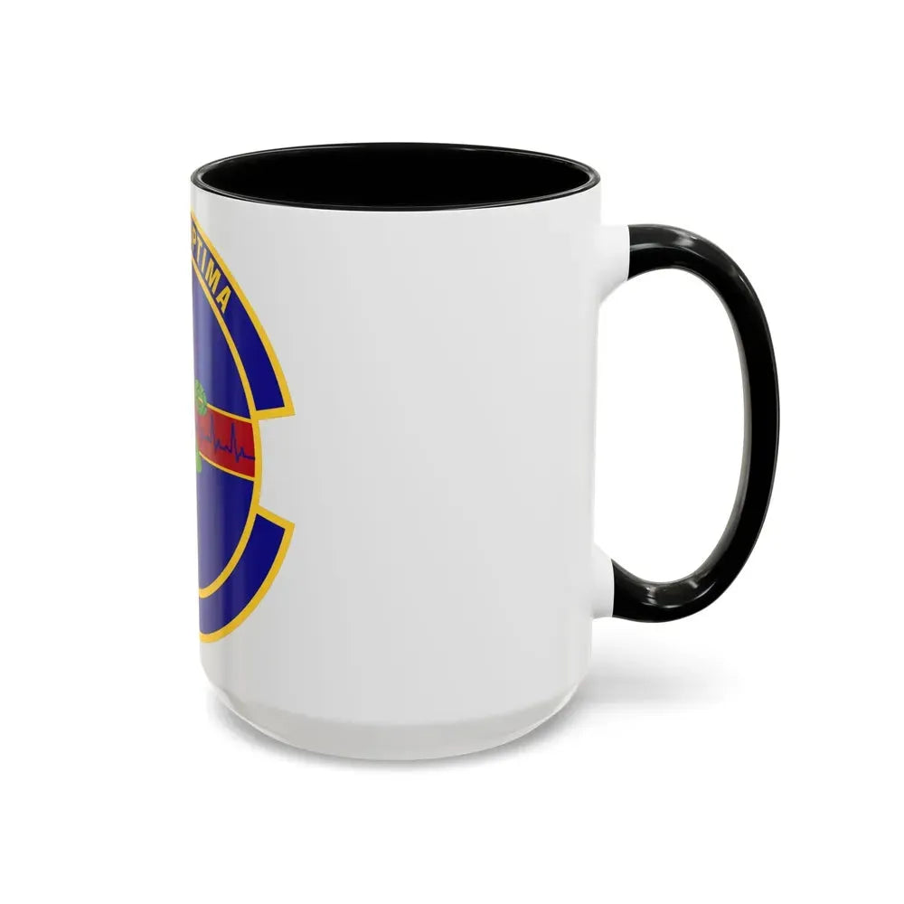412 Healthcare Operations Squadron AFMC (U.S. Air Force) Accent Coffee Mug - Go Mug Yourself