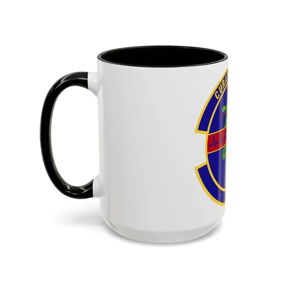 412 Healthcare Operations Squadron AFMC (U.S. Air Force) Accent Coffee Mug - Go Mug Yourself