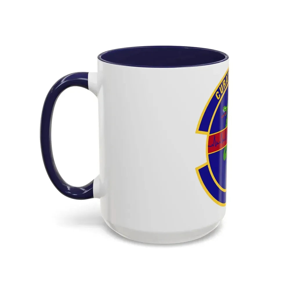 412 Healthcare Operations Squadron AFMC (U.S. Air Force) Accent Coffee Mug - Go Mug Yourself