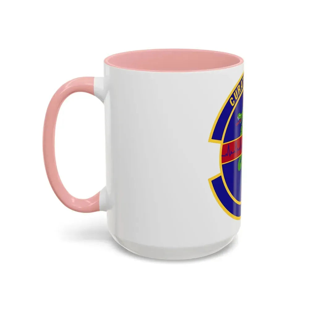 412 Healthcare Operations Squadron AFMC (U.S. Air Force) Accent Coffee Mug - Go Mug Yourself
