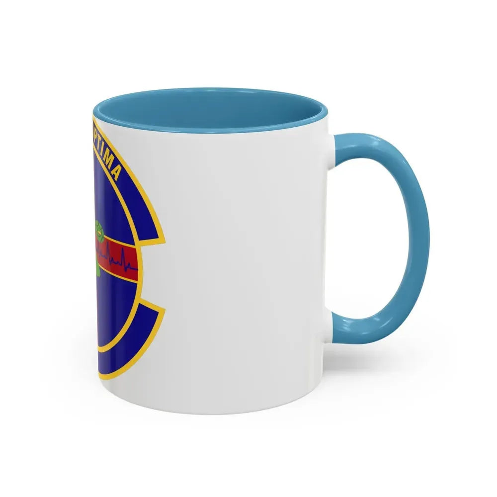 412 Healthcare Operations Squadron AFMC (U.S. Air Force) Accent Coffee Mug - Go Mug Yourself