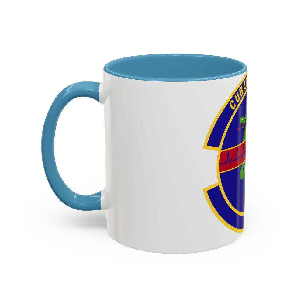 412 Healthcare Operations Squadron AFMC (U.S. Air Force) Accent Coffee Mug - Go Mug Yourself