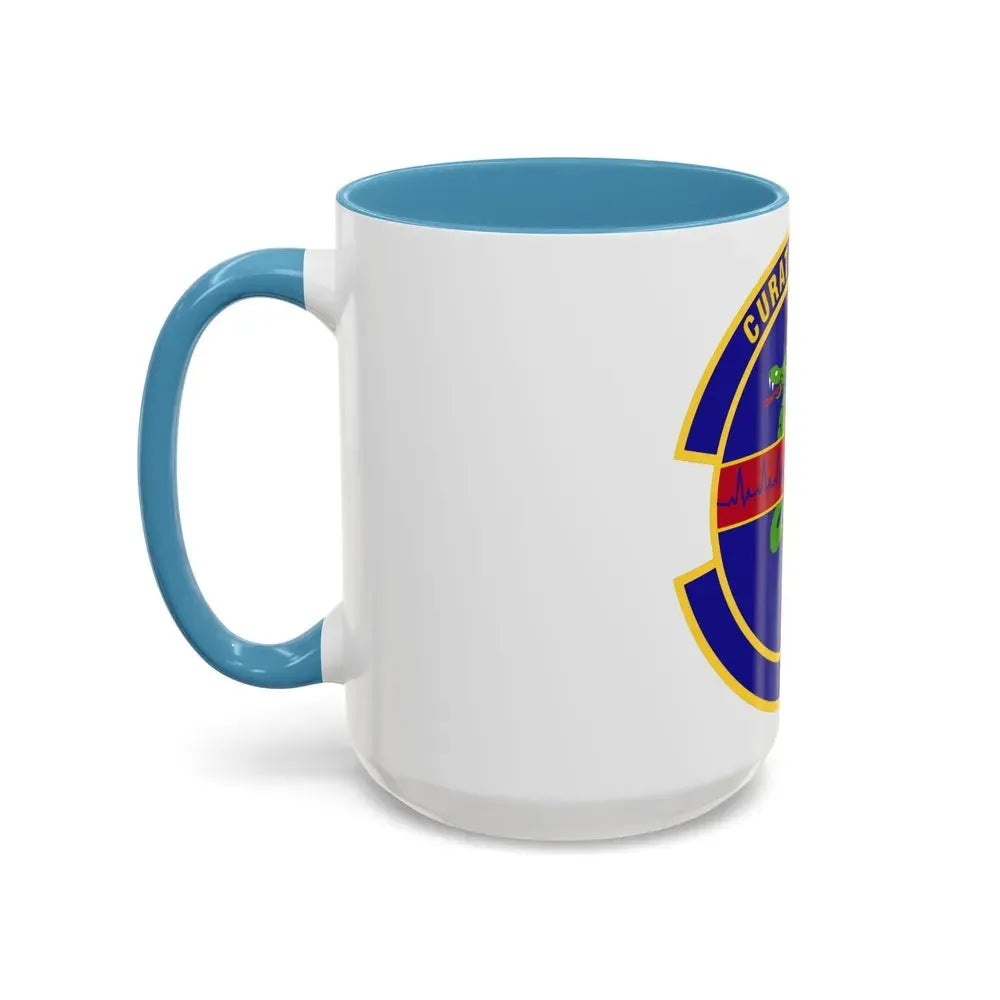 412 Healthcare Operations Squadron AFMC (U.S. Air Force) Accent Coffee Mug - Go Mug Yourself