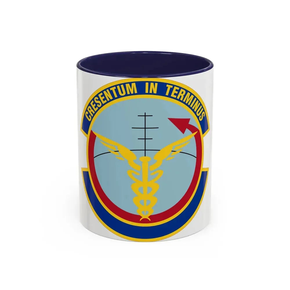 412 Operational Medical Readiness Squadron AFMC (U.S. Air Force) Accent Coffee Mug 11oz Navy - Go Mug Yourself