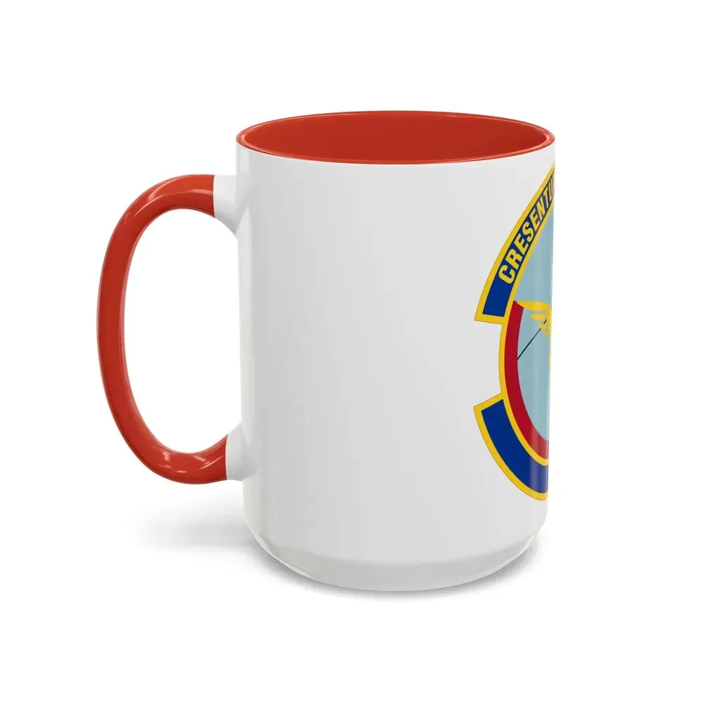 412 Operational Medical Readiness Squadron AFMC (U.S. Air Force) Accent Coffee Mug - Go Mug Yourself