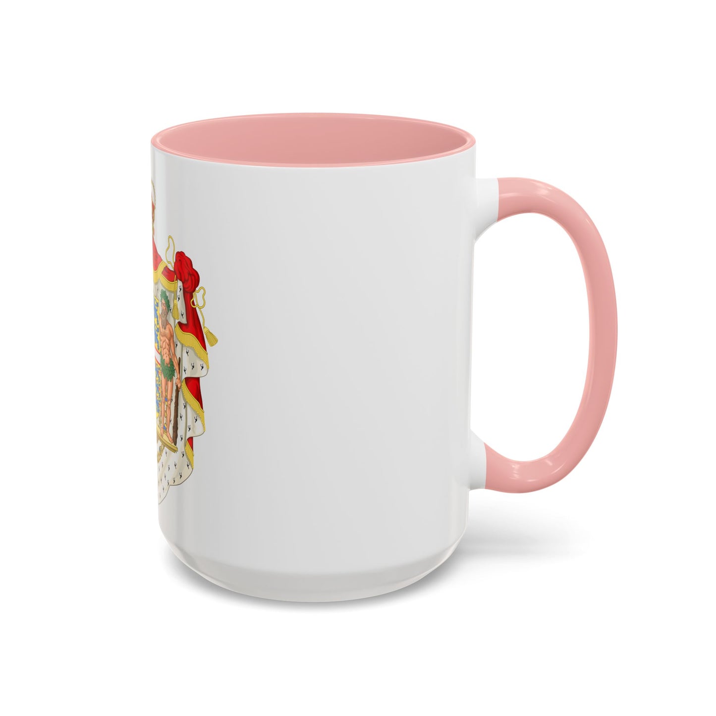 Coat of arms of Joachim, Prince of Denmark - Accent Coffee Mug