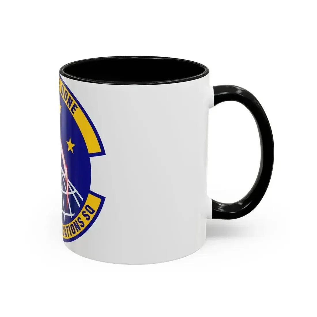 412th Communications Squadron (U.S. Air Force) Accent Coffee Mug - Go Mug Yourself