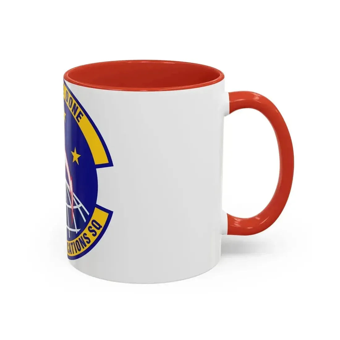 412th Communications Squadron (U.S. Air Force) Accent Coffee Mug - Go Mug Yourself