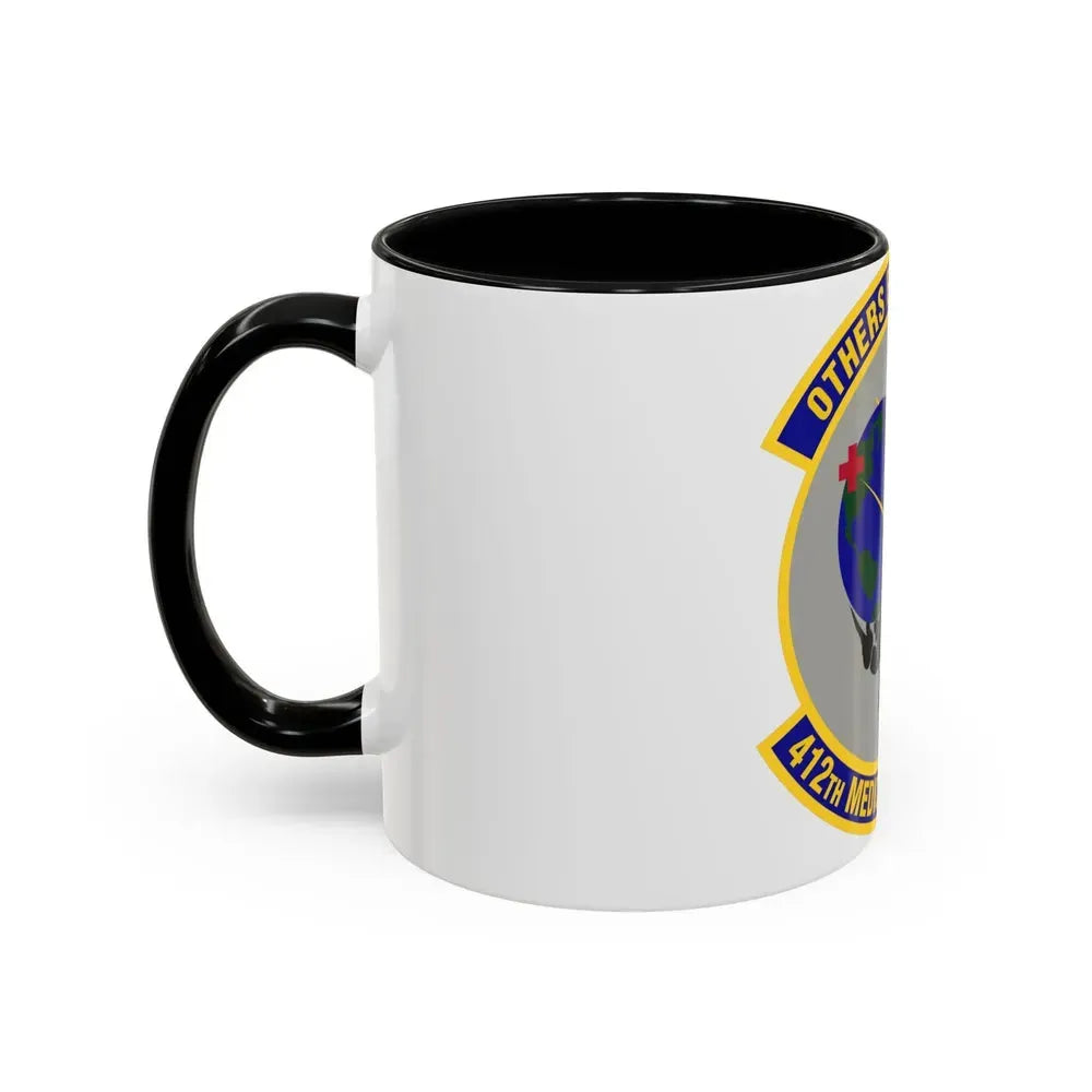 412th Medical Support Squadron (U.S. Air Force) Accent Coffee Mug - Go Mug Yourself