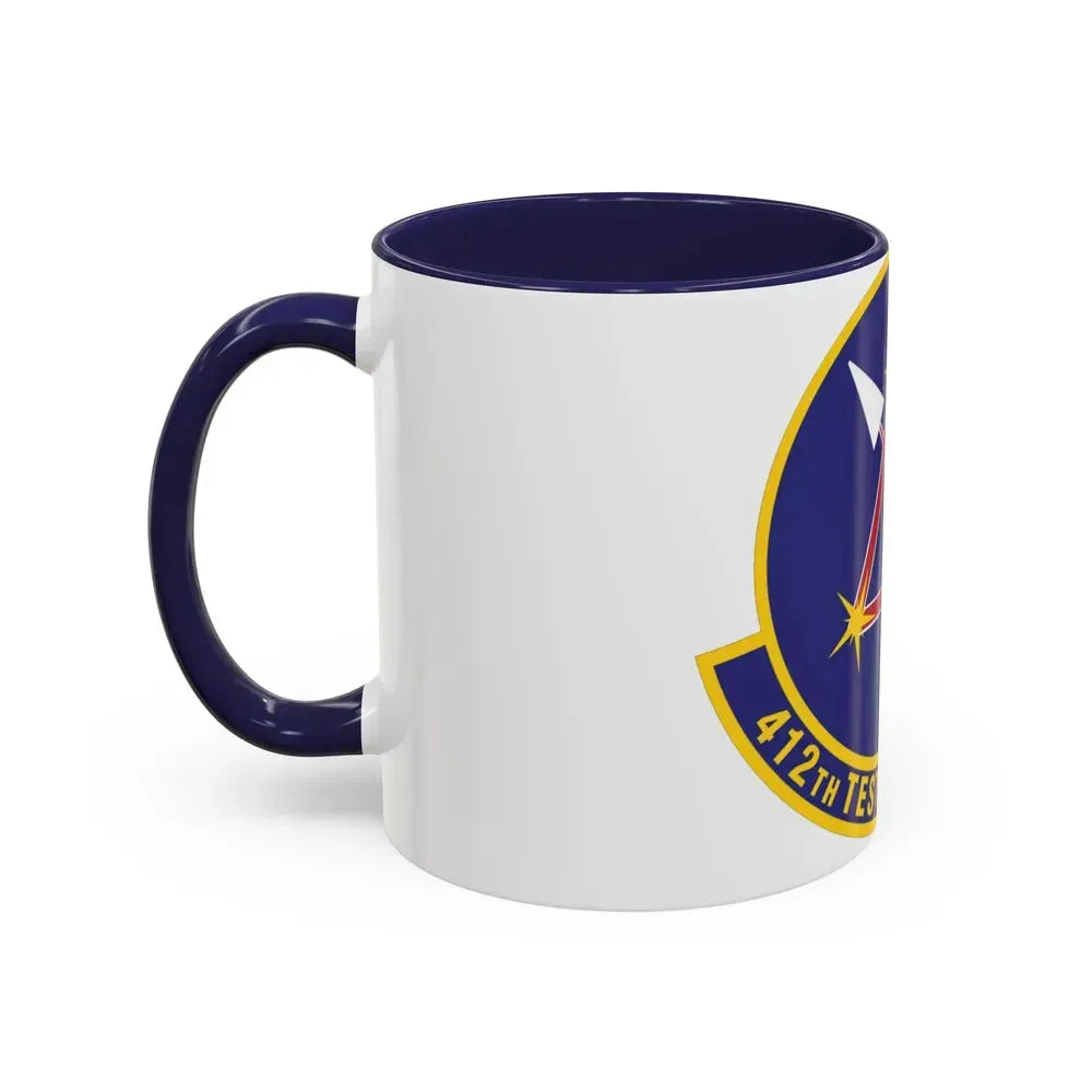 412th Test Support Squadron (U.S. Air Force) Accent Coffee Mug - Go Mug Yourself