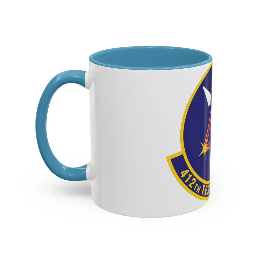 412th Test Support Squadron (U.S. Air Force) Accent Coffee Mug - Go Mug Yourself