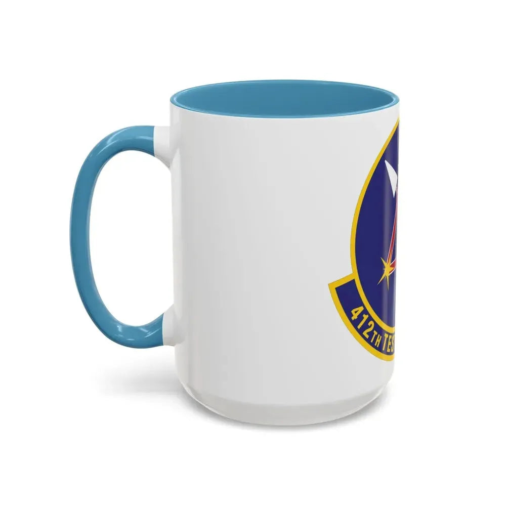 412th Test Support Squadron (U.S. Air Force) Accent Coffee Mug - Go Mug Yourself