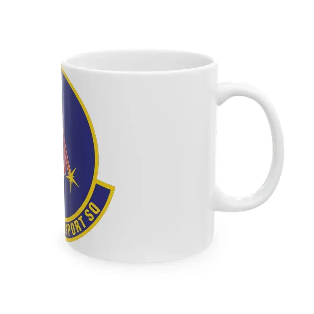 412th Test Support Squadron (U.S. Air Force) White Coffee Mug - Go Mug Yourself