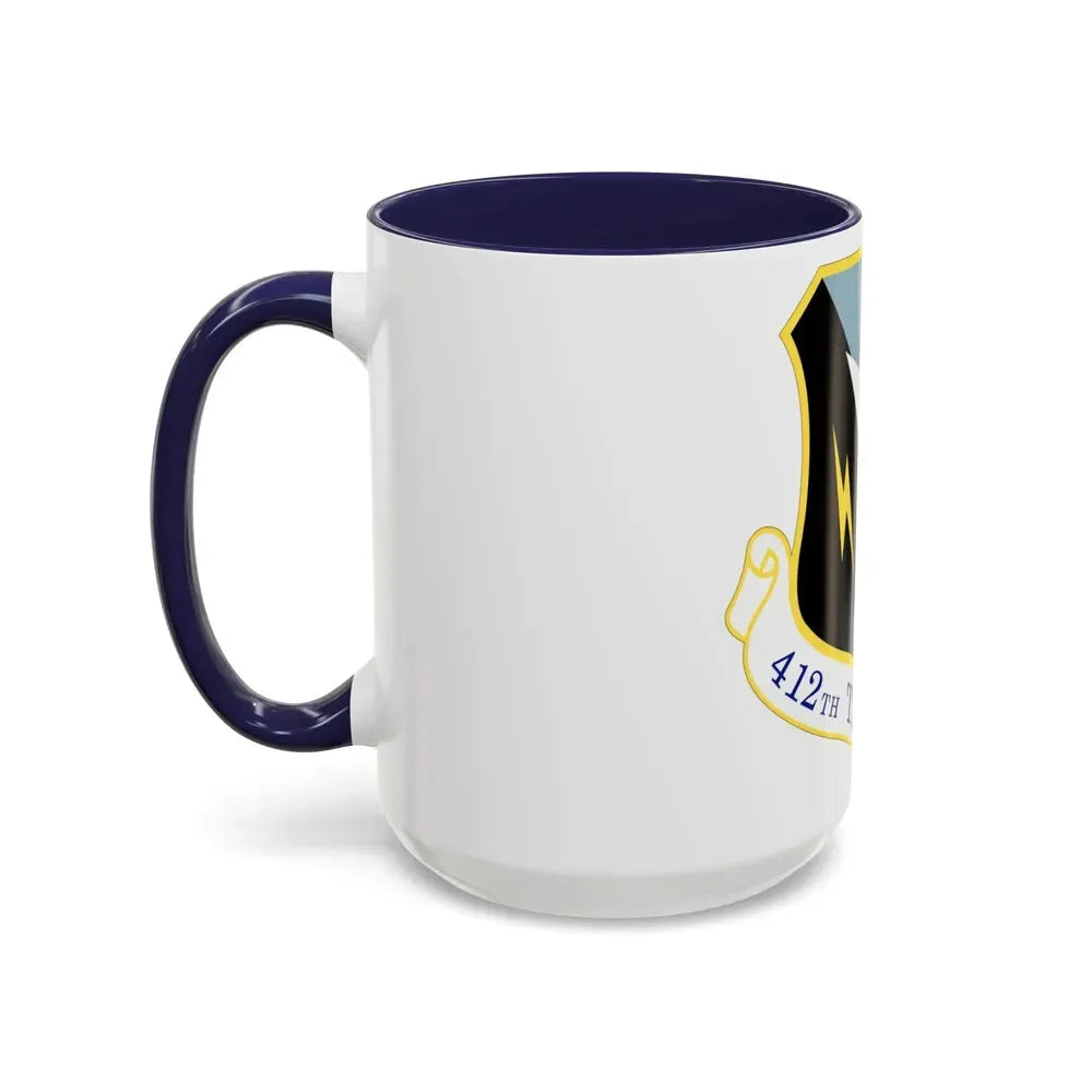 412th Test Wing (U.S. Air Force) Accent Coffee Mug - Go Mug Yourself