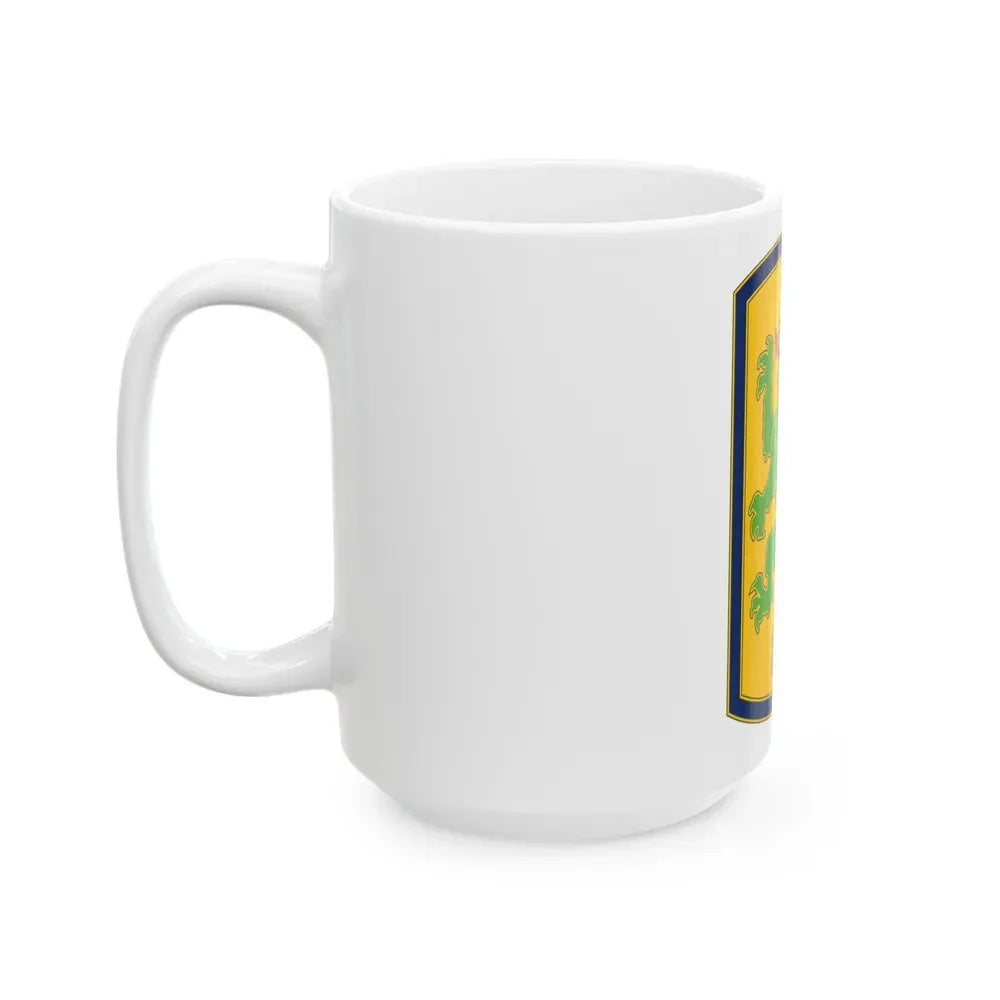415 Chemical Brigade (U.S. Army) White Coffee Mug - Go Mug Yourself