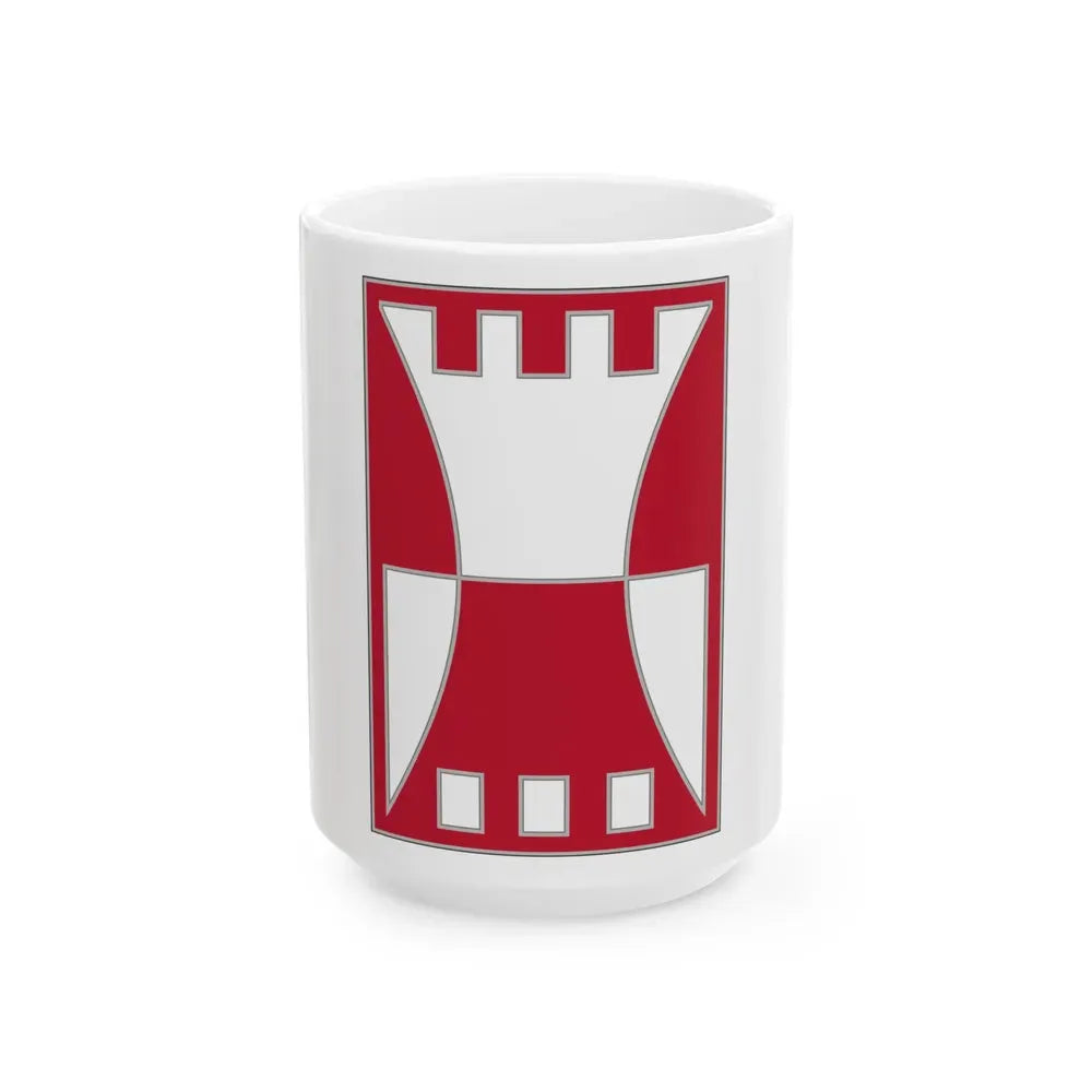 416 Engineer Command (U.S. Army) White Coffee Mug 15oz - Go Mug Yourself
