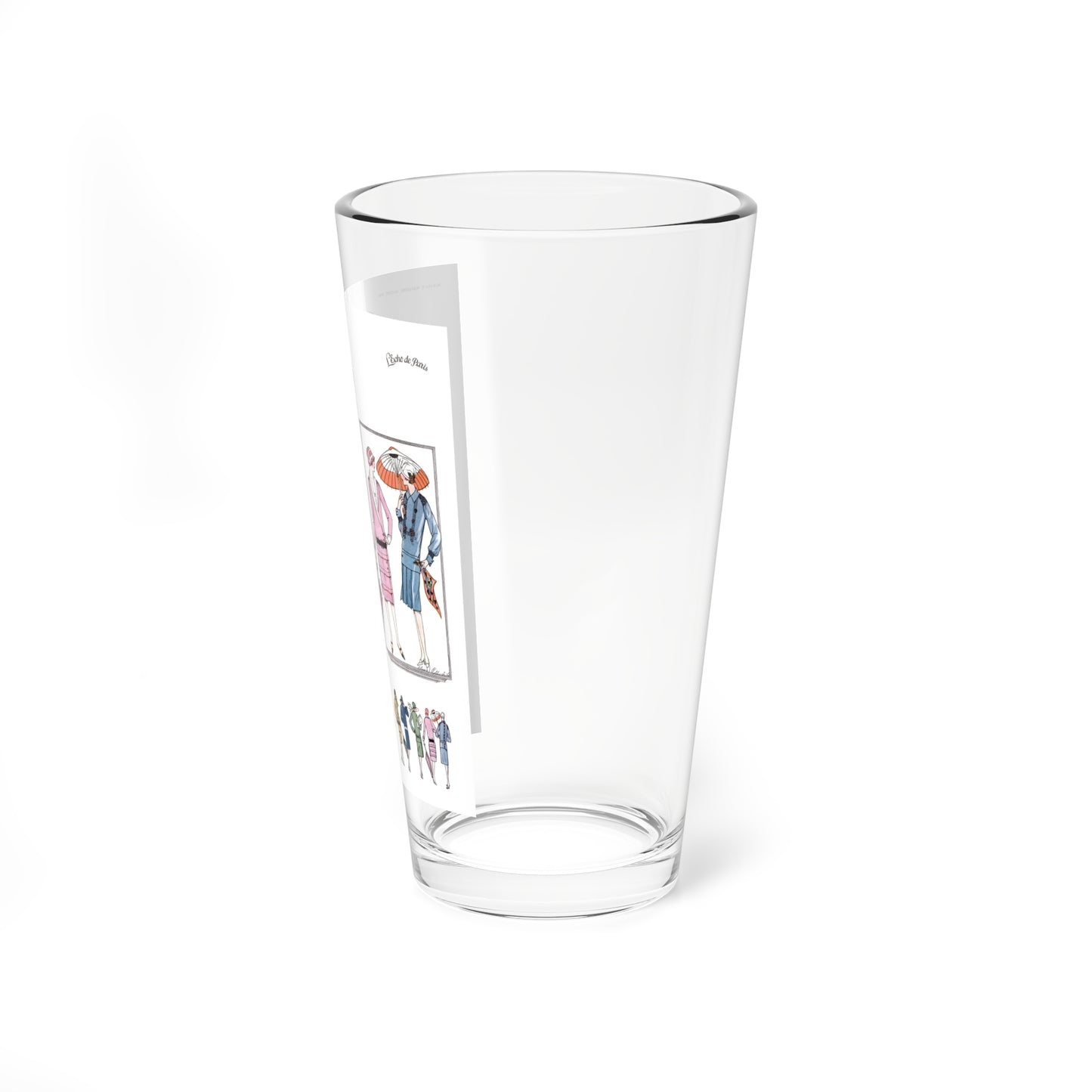 L'echo de Paris (2), McCall's magazine, August 1926 - Pint Glass 16oz