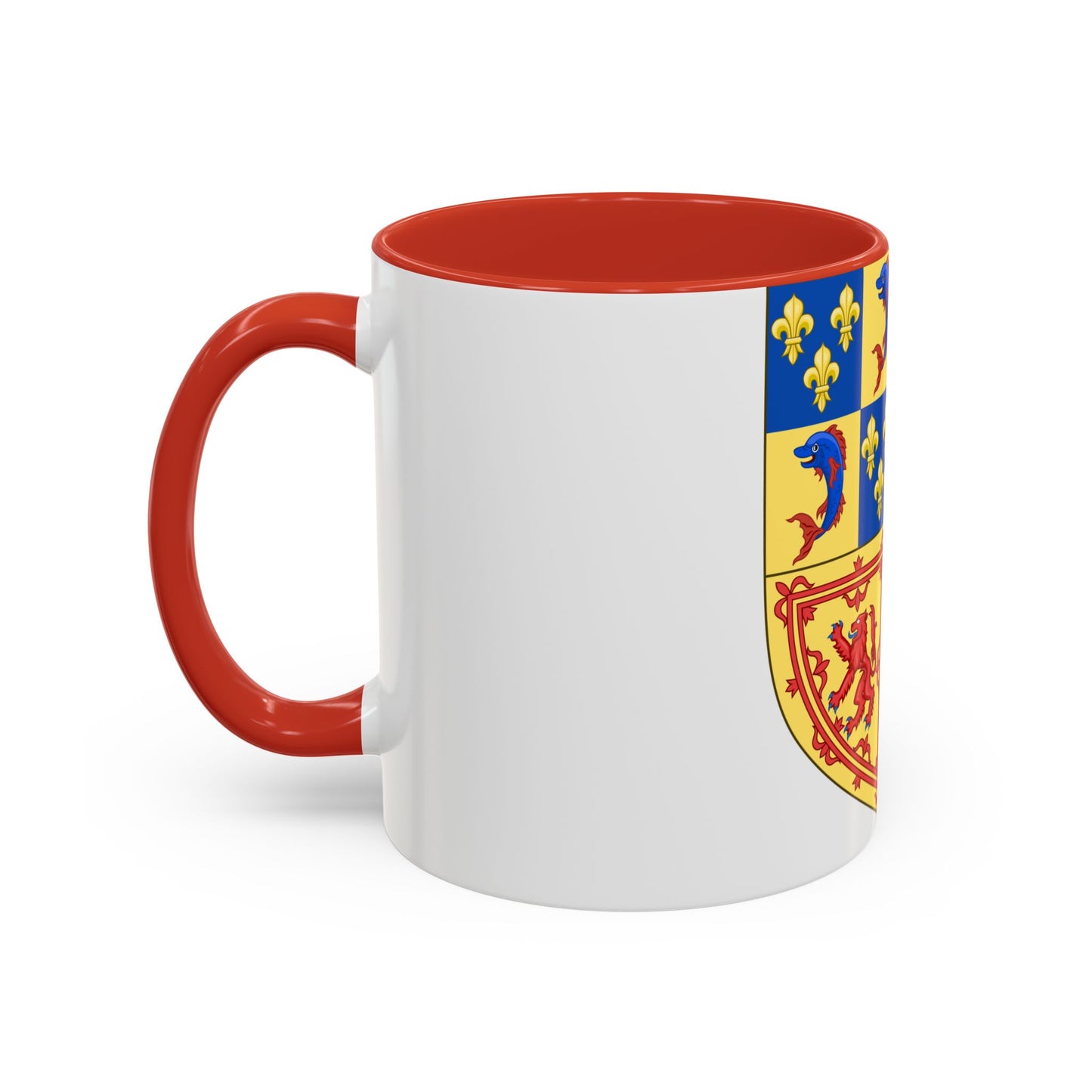 Royal Arms of the Kingdom of Scotland (1558-1559) - Accent Coffee Mug