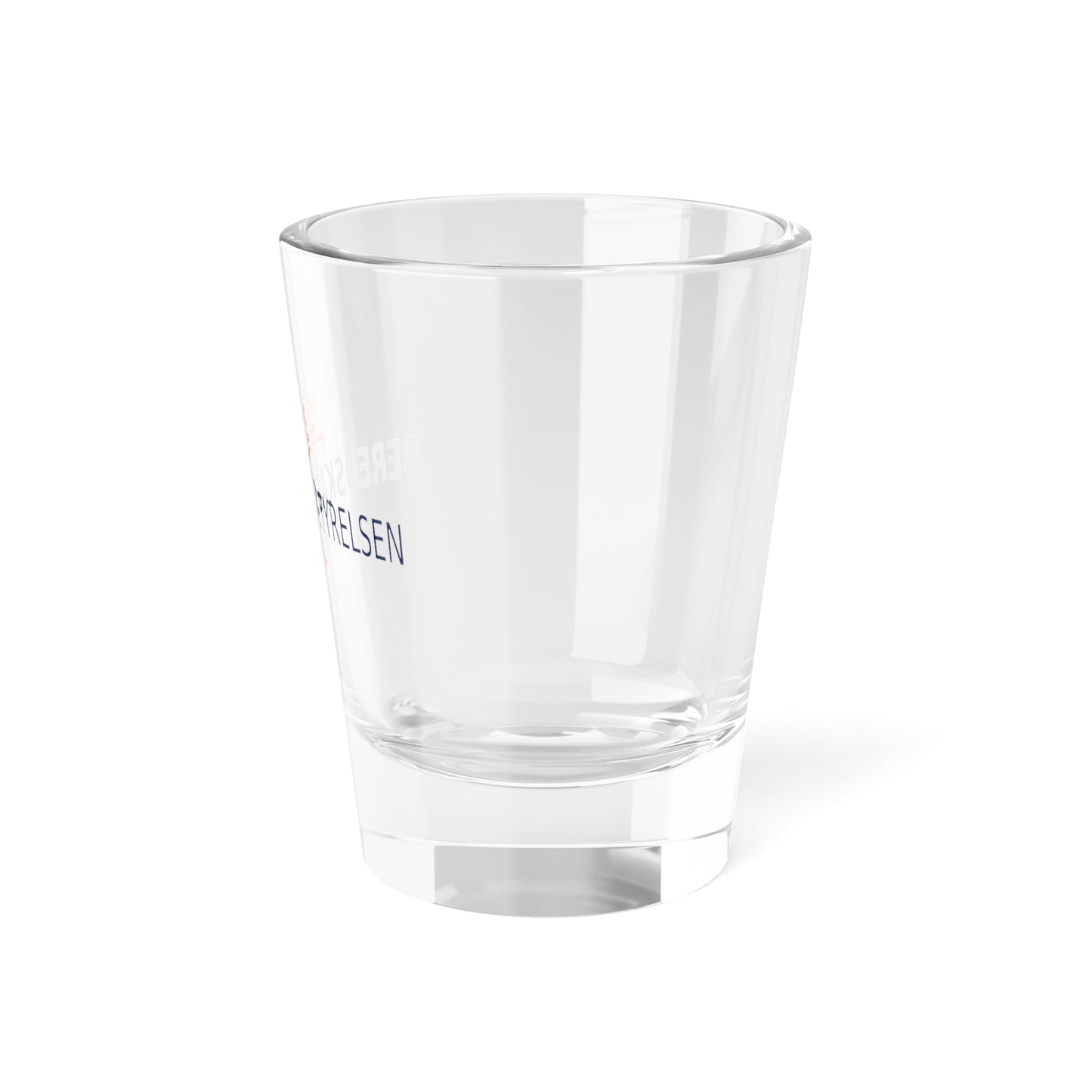 Logo for Emergency Management Agency (Denmark) (Coat of Arms) Shot Glass 1.5oz