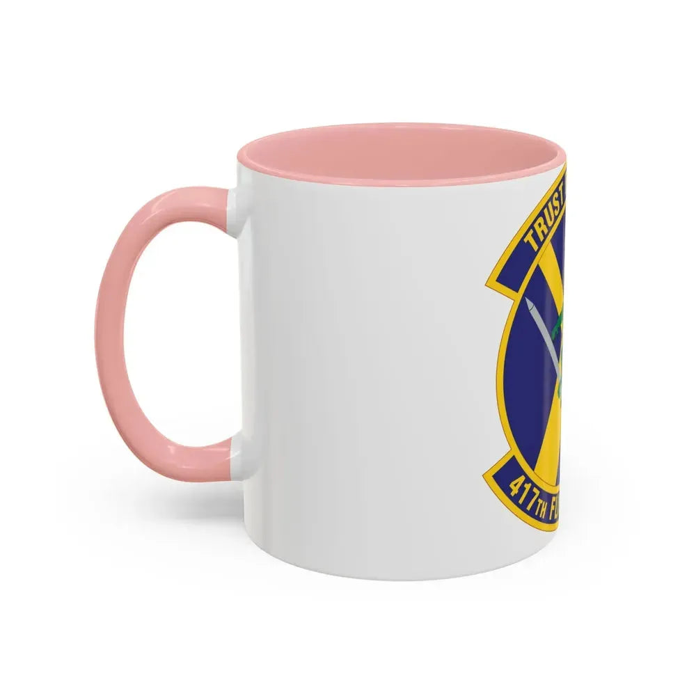 417th Flight Test Squadron (U.S. Air Force) Accent Coffee Mug - Go Mug Yourself