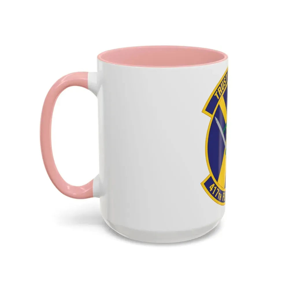 417th Flight Test Squadron (U.S. Air Force) Accent Coffee Mug - Go Mug Yourself