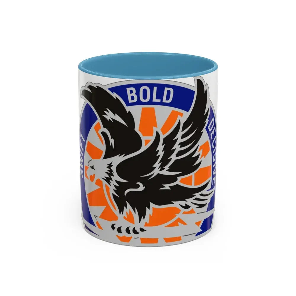 419 Aviation Group (U.S. Army) Accent Coffee Mug 11oz Light Blue - Go Mug Yourself