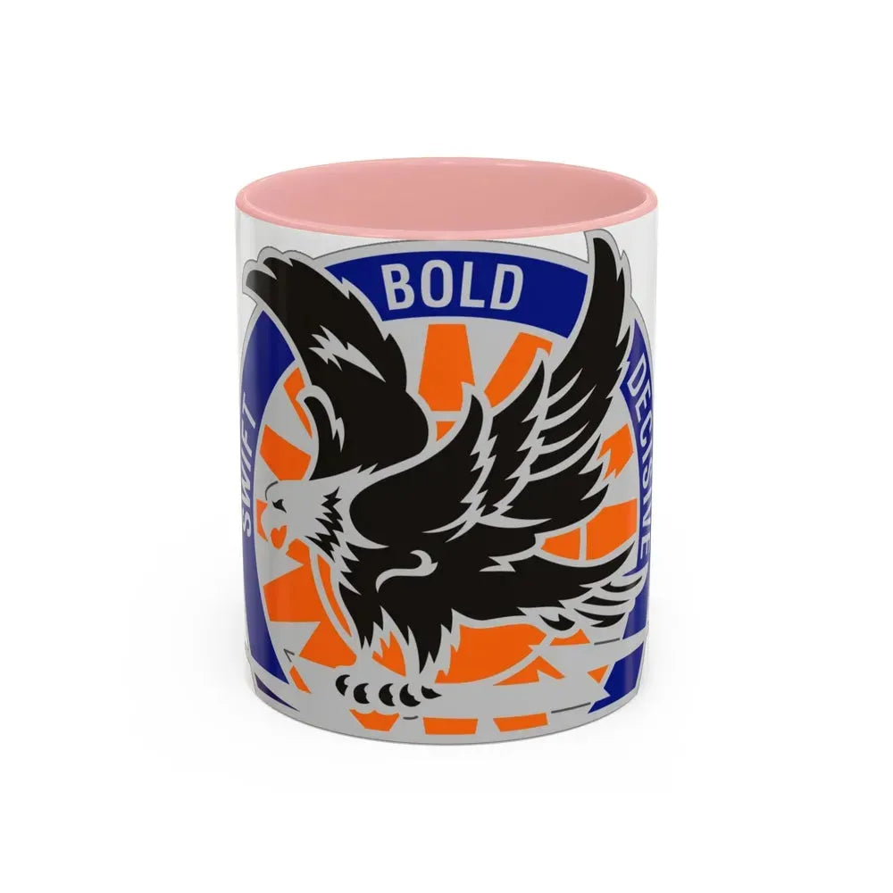 419 Aviation Group (U.S. Army) Accent Coffee Mug 11oz Pink - Go Mug Yourself
