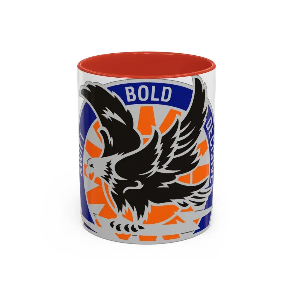 419 Aviation Group (U.S. Army) Accent Coffee Mug 11oz Red - Go Mug Yourself