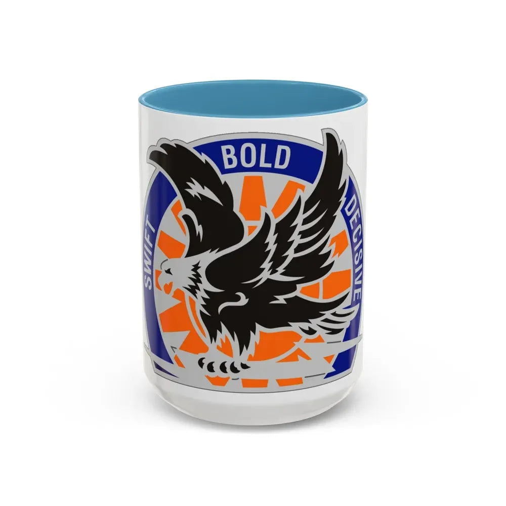 419 Aviation Group (U.S. Army) Accent Coffee Mug 15oz Light Blue - Go Mug Yourself