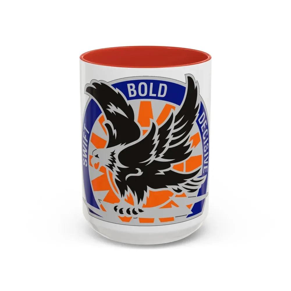 419 Aviation Group (U.S. Army) Accent Coffee Mug 15oz Red - Go Mug Yourself