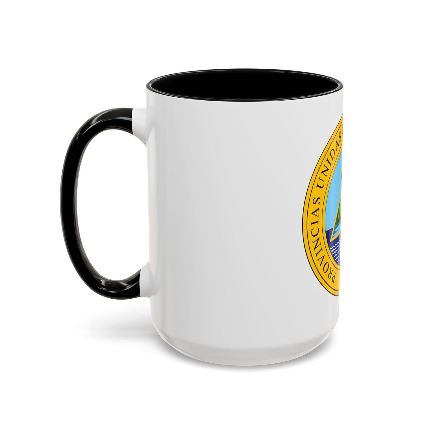Coat of arms of the United Provinces of Central America - Accent Coffee Mug