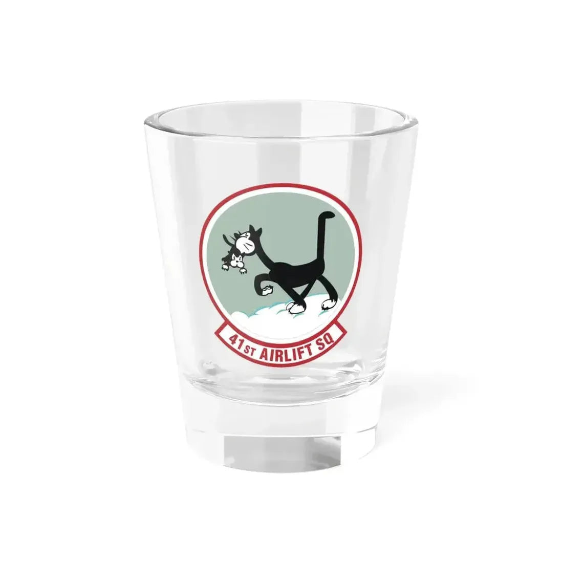 41st Airlift Squadron (U.S. Air Force) Shot Glass 1.5oz 1.5oz - Go Mug Yourself