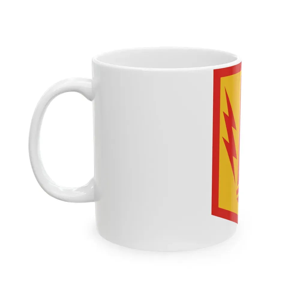 41st Field Artillery Brigade (U.S. Army) White Coffee Mug - Go Mug Yourself