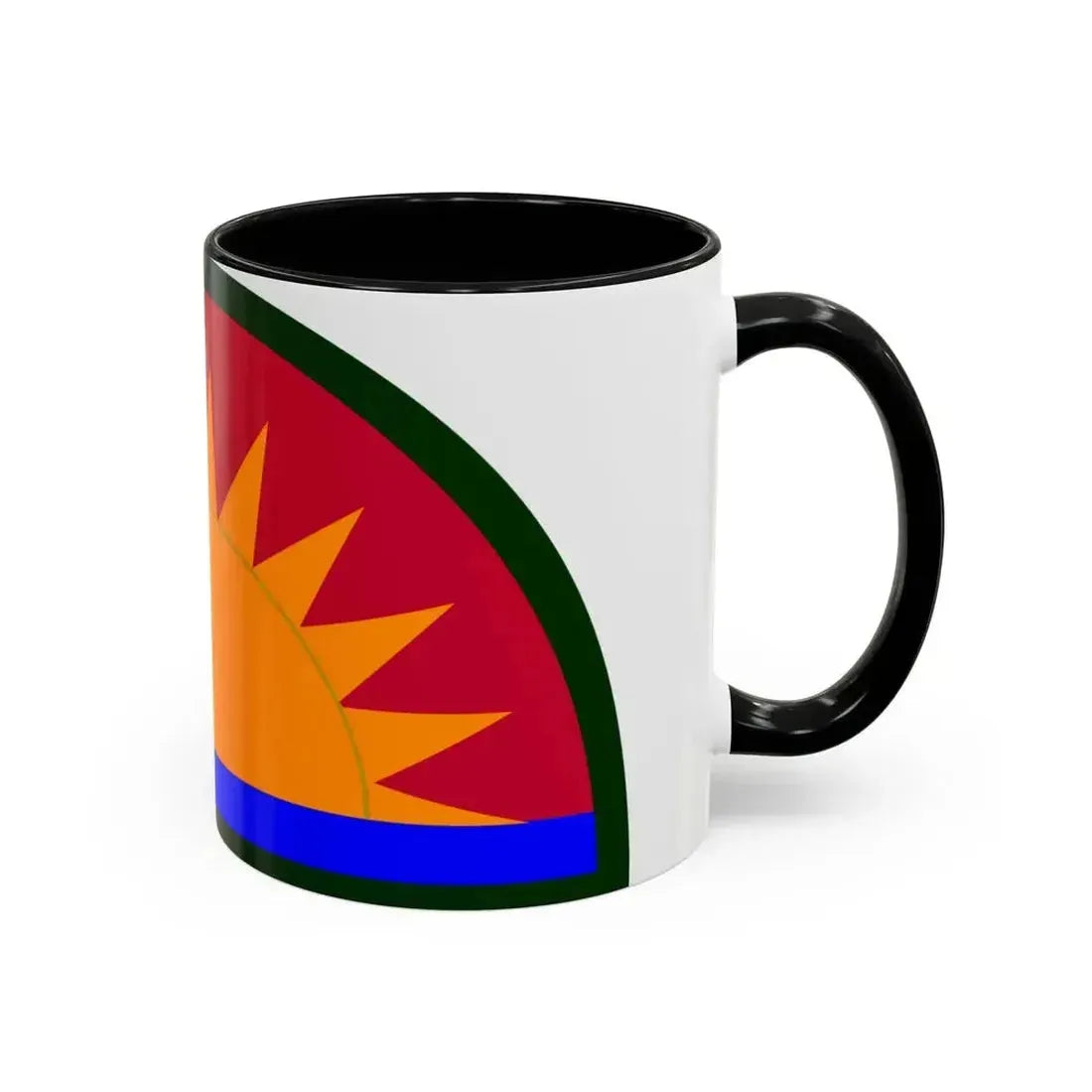 41st Infantry Division SSI (U.S. Army) Accent Coffee Mug - Go Mug Yourself