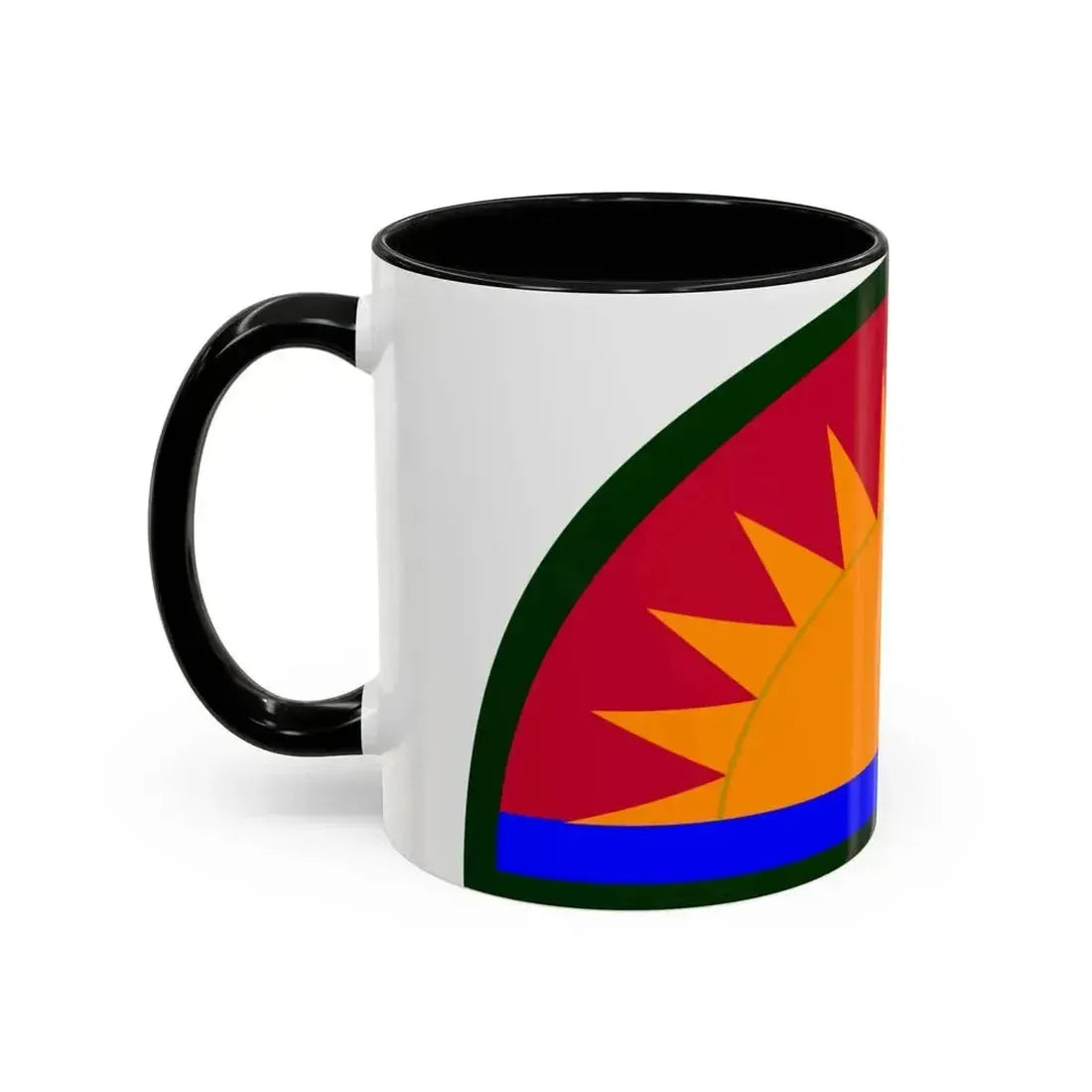 41st Infantry Division SSI (U.S. Army) Accent Coffee Mug - Go Mug Yourself